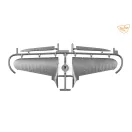 Clear Prop Models I-16 type 5 (in the sky of Spain late version) 1:48 repülő makett