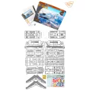 Clear Prop Models F-86A 1:48 repülő makett