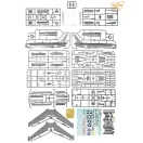 Clear Prop Models F-86A in Korea early variants 1:48 repülő makett