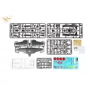Clear Prop Models Ki-51 Sonia 1:72 repülő makett