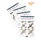 Clear Prop Models Ki-51 Sonia Reconnaissance 1:72 repülő makett