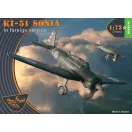 Clear Prop Models Ki-51 Sonia in foreign service 1:72 repülő makett