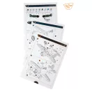 Clear Prop Models I-16 type 5 (early version) 1:72 repülő makett