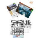 Clear Prop Models I-16 type 5 (early version) 1:72 repülő makett