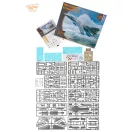 Clear Prop Models MiG-23MLA Flogger-G 1:72 repülő makett