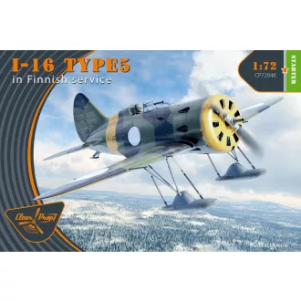   Clear Prop Models I-16 type 5 In Finnish Service 1:72 repülő makett