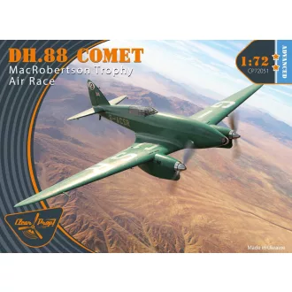   Clear Prop Models DH.88 Comet MacRobertson Trophy Air Race 1:72 repülő makett
