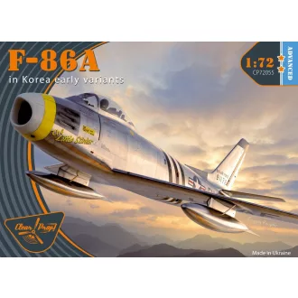   Clear Prop Models F-86A in Korea early variants 1:72 repülő makett