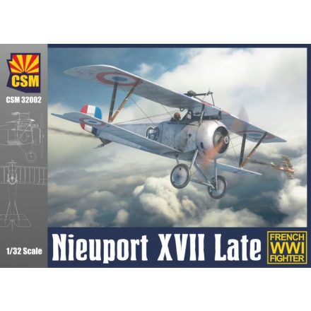 Copper State Models Nieuport XVII Late French WWI Fighter makett