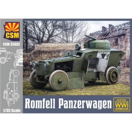 Copper State Models Romfell Panzerwagen Austro-Hungarian WWI Armour makett