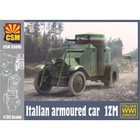   Copper State Models Italian armoured car 1ZM Italian WWI Armour makett