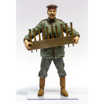Copper State Models German Aerodrome Personnel w/ Grenades Crate WWI makett