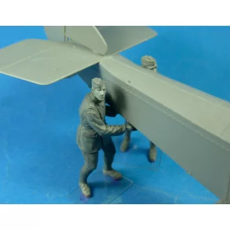   Copper State Models RFC Air Mechanics Lifting The Tail WWI Figures makett