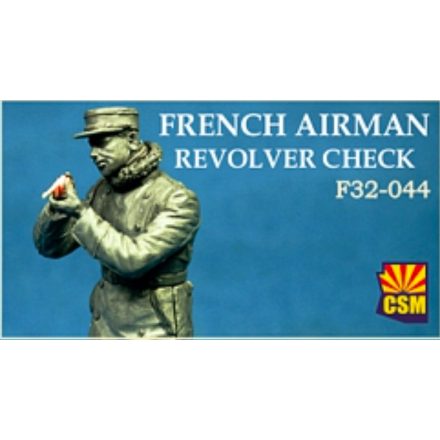 Copper State Models French Airman Revolver Check WWI makett