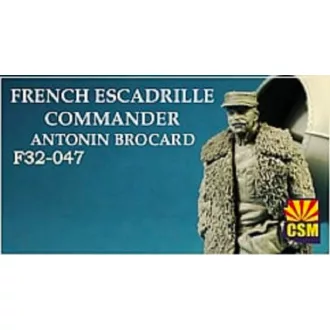   Copper State Models French Escadrille Commander Antonin Brocard WWI makett