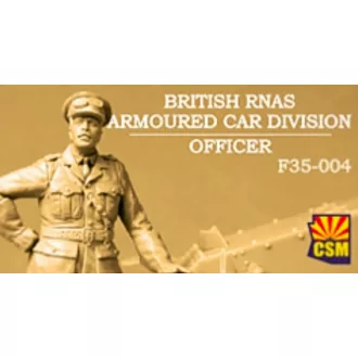   Copper State Models British RNAS Armoured Car Division Officer makett