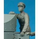 Copper State Models British RNAS Armoured Car Division Crewman Observing makett