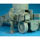 Copper State Models British RNAS Armoured Car Division Petty Officer Relief makett