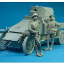 Copper State Models Belgian Armoured Car Officer makett