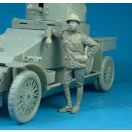 Copper State Models Belgian Armoured Car Crewman makett
