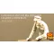 Copper State Models Canadian Motor MG Brigade Leaning Crewman makett
