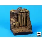 Black Dog Trench entrance WW I base