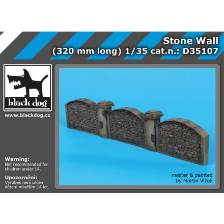 Black Dog Stone wall