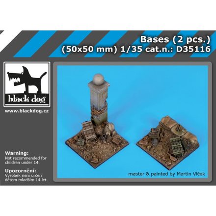 Black Dog Bases (2 pcs.)