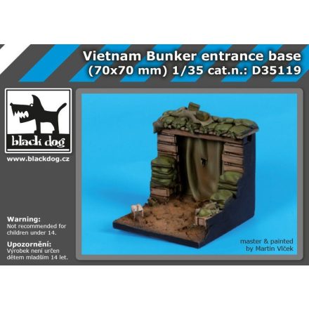 Black Dog Vietnam bunker entrance base