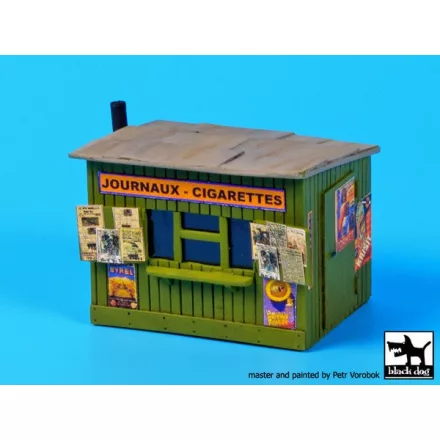 Black Dog Kiosk- tobacco news paper