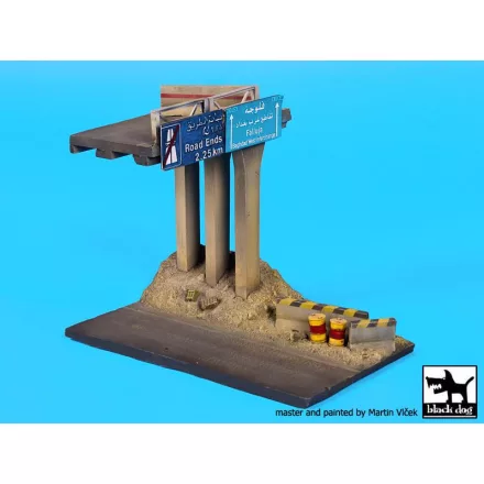 Black Dog Middle east highway base