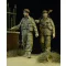 D-DAY miniature studio British / Commonwealth Infantry walking 1942-45