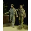 D-DAY miniature studio British / Commonwealth Infantry walking 1942-45
