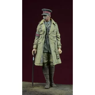 D-DAY miniature studio WWI British Tank Corps Staff Officer