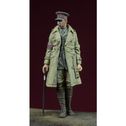 D-DAY miniature studio WWI British Tank Corps Staff Officer