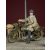 D-DAY miniature studio WRNS Despatch Rider 1939-45