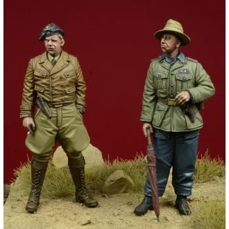   D-DAY miniature studio German Legion Condor Pzgruppe Drohne Officers