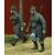 D-DAY miniature studio WWI Belgian Infantry walking, 1914-1915