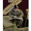 D-DAY miniature studio Waffen SS NCO Schwimmwagen Crewman, Ardennes 1944