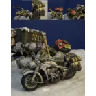 D-DAY miniature studio Zundapp KS 750 Winter Accessories makett
