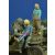 D-DAY miniature studio US Paratrooper with Kids 1944-45