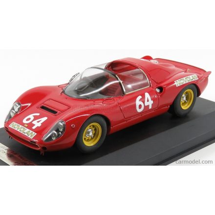 MG MODEL FERRARI DINO 206SP SPIDER TEAM SCUDERIA PESCARA N 64 TARGA FLORIO 1970 BARBUSCIA - TERRA