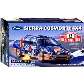  D Modelkits Ford Sierra Cosworth 4x4 Rallye Monte Carlo 1991 makett