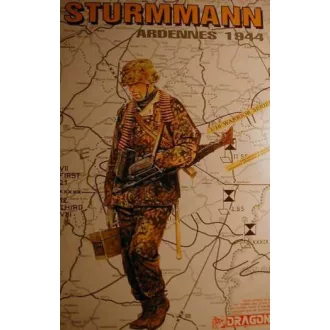   Dragon SS Private First Class - Ardennes 1944 - katonai figura