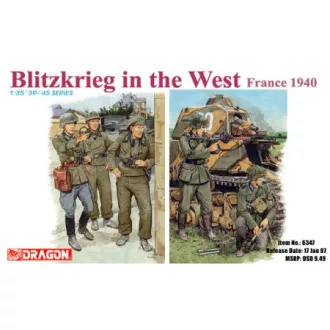   Dragon Blitzkrieg in the West France 1940 - katonai figura készlet