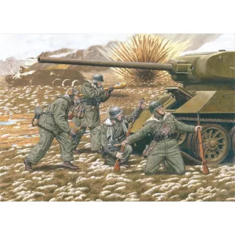   Dragon 20th Waffen Grenadier Division, Baltic States 1944 (4 Figures Set) - katonai figura készlet