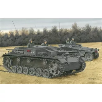 Dragon StuG.III Ausf. E - önjáró löveg makett