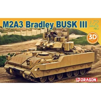   Dragon M2A3 Bradley BUSK III with 3D Printed Parts - páncélozott jármű makett