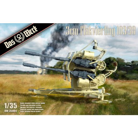 Das Werk 3cm Flakvierling 103/38 makett