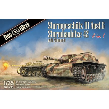 Das Werk Sturmgeschütz III Ausf.G/Sturmhaubitze 42 With Zimmerit makett